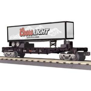  O 27 Flat w/Trailer, Coors Light: Toys & Games