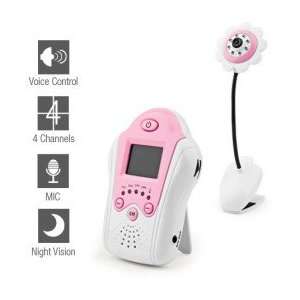    Baby Monitor with Night Vision and AV OUT (Flower Design): Baby