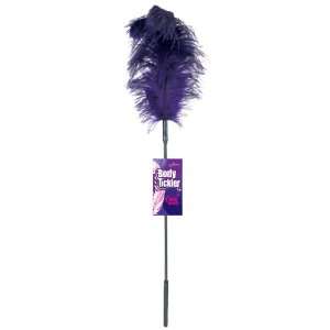 Ostrich Feather Purple Tickler