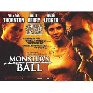 Monsters Ball   Original British Movie Poster   30 x 40