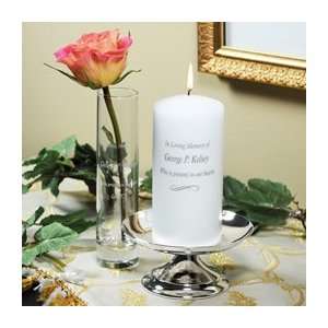  Personalized Memorial Unity Candle Set    