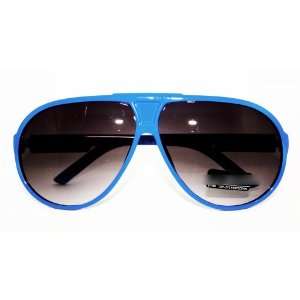 Fashion Color Turbo Sport Aviator Sunglasses Striped Lightweight 