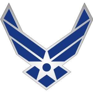  United States Air Force Blue And Silver Wing Insignia 