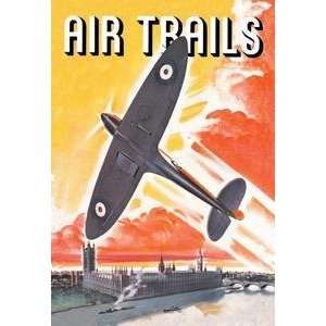  Vintage Art Air Trails   03879 9