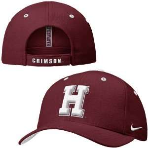Nike Harvard Crimson Crimson Wool Classic II Hat  Sports 