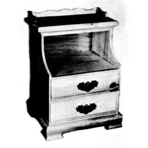   Night Stand Plan   Woodworking Project Paper Plan