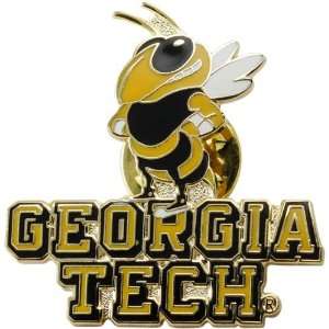  Georgia Tech Yellow Jackets Bee Team Collectible Pin 