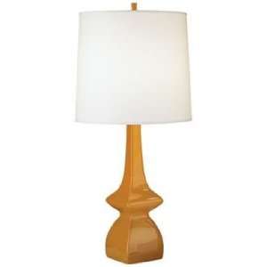    Jayne Pumpkin Orange Glazed Ceramic Table Lamp: Home Improvement