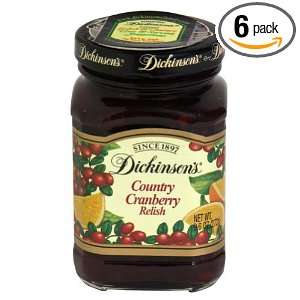 Dickinsons Relish, Country Cranberry Grocery & Gourmet Food