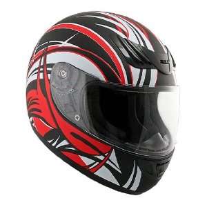  Advance HAWK Red and White Tiger lines with Black Graphics 