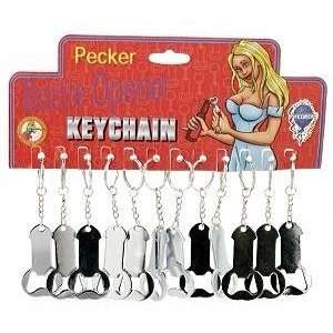  Pecker Bottle Opener Keychain Display Health & Personal 