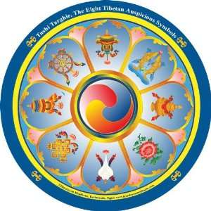    Mouse Pad / Eight Tibetan Auspicious Symbols: Office Products