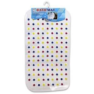  Plastic Bath Mat With Spots 28 Inches Long Case Pack 36 