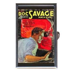 Doc Savage 1933 Red Skull Pulp Coin, Mint or Pill Box: Made in USA!