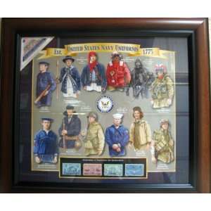  American Stamp Collectibles Navy Uniforms 
