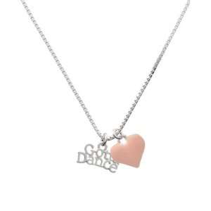  Gotta Dance and Pink Heart Charm Necklace: Jewelry