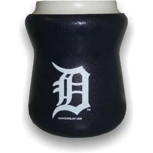 Detroit Tigers Navy English D Can Cooler by Hunter:  