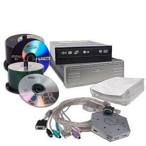   DVD±RW LightScribe Ext Drive Kit with Media & More Electronics