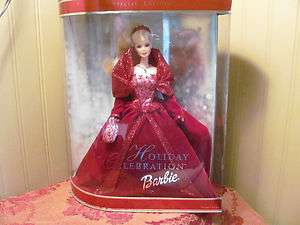 2002 Special Edition Holiday Celebration Barbie~Beautiful Doll~Barbie 