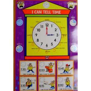  Large Time Learning Chart Toys & Games
