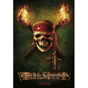  PIRATES OF THE CARIBBEAN 2   Movie Poster