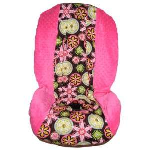   Car Seat Cover   Dazzling Cocoa Bloom Toddler Car Seat Cover: Baby