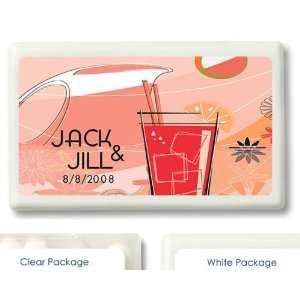 Baby Keepsake: Peach Refreshing Drink Design Summer Theme Personalized 