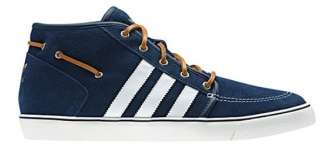 New Adidas Originals Mens COURT DECK VULC MID Shoes Navy Blue 
