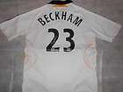 Autographed David Beckham MLS Galaxy signed soccer Jersey w COA from 