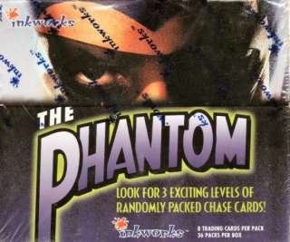 Phantom The Movie Hobby Box (1996 Inkworks)  