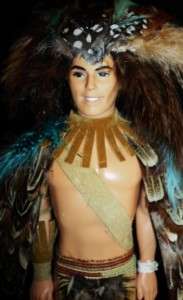 Native American Indian Ken ~ Great Eagle ~ OOAK Barbie Ken doll 