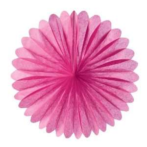 19 Rice Paper Flower   Fuchsia (3 count) Toys & Games