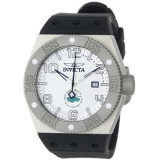  Mens 0871 Force Collection Silver Dial Black Polyurethane Watch 