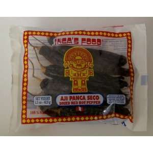 Incas Food Aji Panca Seco/Dried Red Hot Pepper 1.5oz (42.5g Single 
