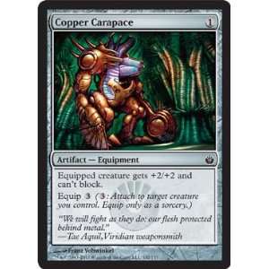   Gathering   Copper Carapace   Mirrodin Besieged   Foil Toys & Games