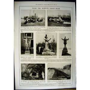  1912 INSECTS SPIDER GRASSHOPPER RAILWAY TRIPOLI BOSTON 