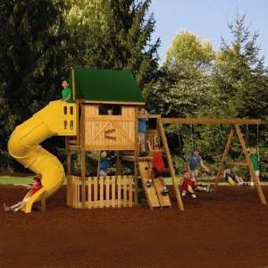  Great Escape Ready to Assemble Silver Play Set: Patio 