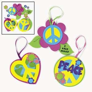  Peace Sign Ornament Craft Kit   Craft Kits & Projects 