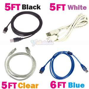   5FT 6FT USB 2.0 A Male to A Female Extension Extend Cable USB2.0 M F