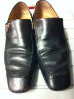 Louis Vuitton Black Leather Loafers Size 10.5  