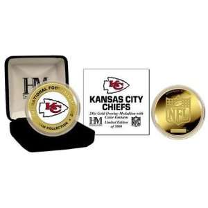  Kansas City Chiefs Gold and Color Coin 