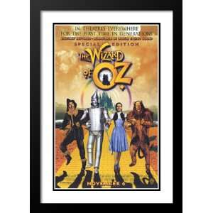 The Wizard of Oz 20x26 Framed and Double Matted Movie Poster   Style A