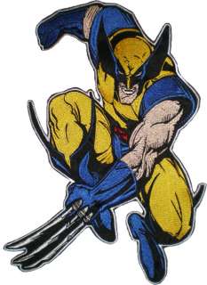 Marvel Wolverine X men Embroider Big Patch Back Comics  