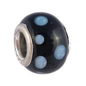  Style Charm Bead (Z294) made of Glass (14mm x 10mm) (fits Troll too 
