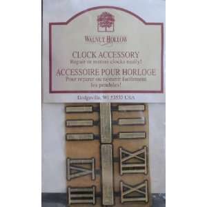    Walnut Hollow Clock Accessory: Roman Numerals: Home & Kitchen