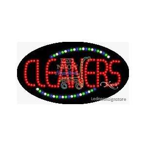  Cleaners LED Sign