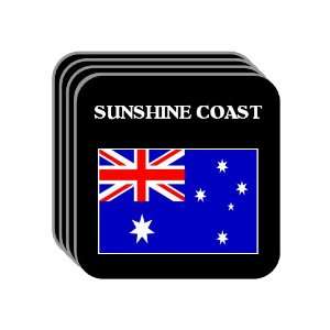 Australia   SUNSHINE COAST Set of 4 Mini Mousepad Coasters