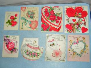 50 Vintage Valentine Day Cards  