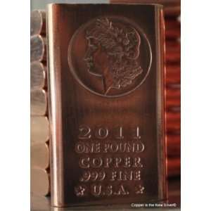   Fine Copper Bullion Bar Morgan Ingots Best Deal Ever: Everything Else
