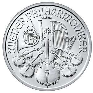  Silver Bullion 1 oz Austrian Philharmonic Silver Coins 